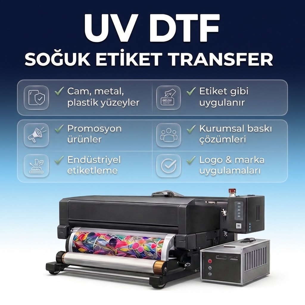 UV-DTF yüksek metraj üretim platformu