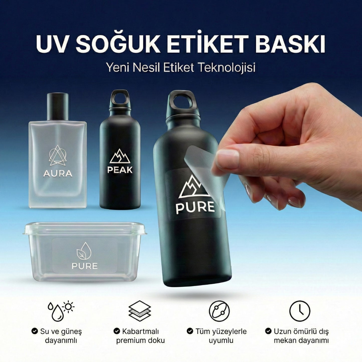 UV-DTF yüksek metraj üretim platformu